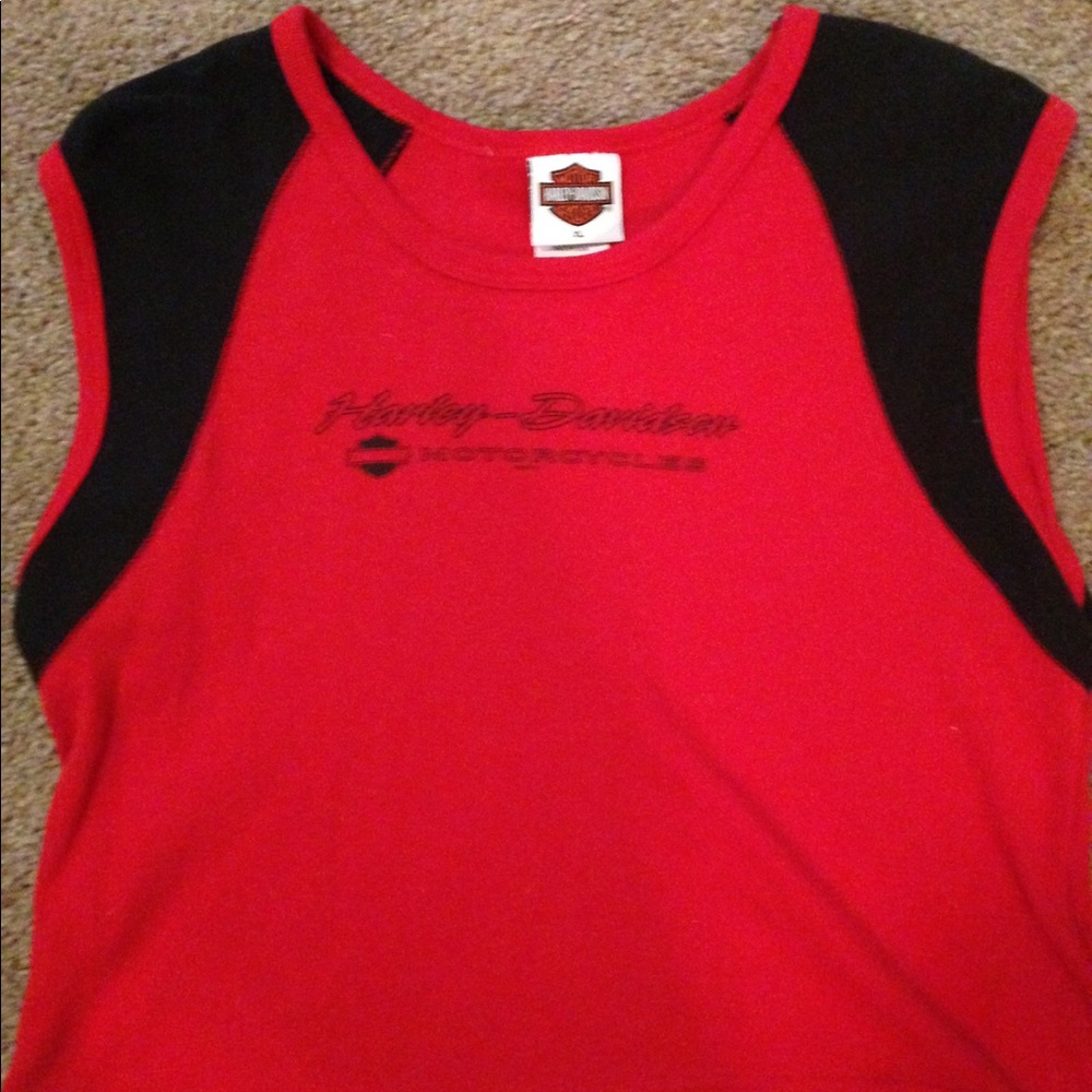 Harley Davidson ladies midriff shirt